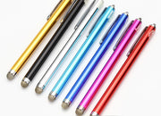 タッチペン スタイラスペン スマートフォン スマホ タブレット ゲーム iPhone iPad クリップ ストラップホール付き