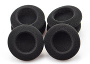 イヤーパッド 4個セット 4個入り ヘッドホンカバー 60mm 円形 丸型 ラウンド サークル スポンジ シンプル ヘッドホン カバー 交換 ヘッドホン用アクセサリー