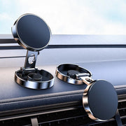 車載スマホホルダー スマホスタンド マグネット 粘着式 ダッシュボード 長さ伸縮 角度調整可能 折りたたみ 多機能