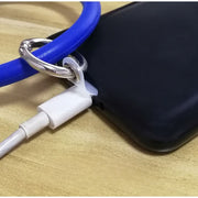 スマホストラップホルダー 5個セット 携帯ストラップホルダー プレート ストラップホール 肩掛け 斜め掛け 首掛け 透明 クリア シンプル 後付け スマートフォン 携帯 紛失防止 落下防止 便利 交換