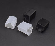 コネクタカバー コネクタキャップ LANケーブル用 同色10個セット PC用アクセサリー RJ45 Cat5e Cat6対応 防塵 保護