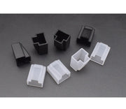 コネクタカバー コネクタキャップ LANケーブル用 同色10個セット PC用アクセサリー RJ45 Cat5e Cat6対応 防塵 保護