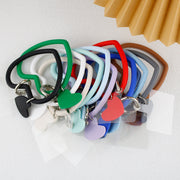 リストストラップ スマホストラップ 携帯ストラップ レディース 女性 スマホ関連雑貨 スマホ用品 スマホ用アクセサリー 落下防止 ハート リング 無地 ブラック ホワイト レッド ブルー シンプル カジュアル ポップ おしゃれ 可愛い キュート ガーリー フェミニン お揃い ペアルック