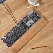 木製リストレスト パームレスト リストレスト パソコン キーボード用 木製 手首サポート シンプル おしゃれ ナチュラル PC周辺グッズ 負担軽減