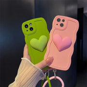 スマホストラップ ハンドストラップ リストストラップ レディース 女性 スマホ用アクセサリー 落下防止 ハート プレート シンプル ガーリー 可愛い キュート ポップ カジュアル おしゃれ スマホアクセサリー