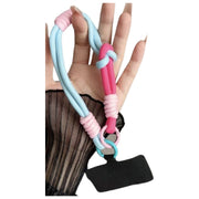 スマホストラップ 携帯ストラップ ハンドストラップ スマホアクセサリー 丸紐 ひも ロープ風 かわいい 手首 落下防止 紛失防止 スマートフォン 携帯電話 カラバリ豊富