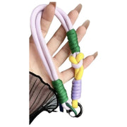 スマホストラップ 携帯ストラップ ハンドストラップ スマホアクセサリー 丸紐 ひも ロープ風 かわいい 手首 落下防止 紛失防止 スマートフォン 携帯電話 カラバリ豊富