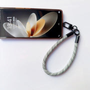 スマホストラップ ハンドストラップ スマホ 単品 1本 ショートストラップ 手首 手ぶら 落下防止 紛失防止 挟むだけ ロープ 紐 可愛い おしゃれ カラフル ミックス スマートフォン 携帯電話 カラバリ豊富