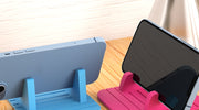 スマホホルダー ケータイホルダー 車載用ホルダー スタンド 卓上 置き型 シリコン製 シンプル 車 自動車 スマホ スマートフォン 携帯 固定 カラバリ豊富 黒 青 赤 オレンジ