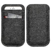 スマホケース スマホポーチ スマホポケット 無地 単色 スマホ収納 カード収納 お札入れ ウォレットタイプ おしゃれ シンプル 便利 スマートフォン 持ち運び