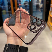 iPhone用ケース カバー スマホケース ラメ 耐衝撃 カメラ保護 背面保護 薄型スリム 防塵 ラメ キラキラ クリア 透明 おしゃれ iPhone17 Pro iPhone17 Pro Max iPhone16 Pro iPhone16