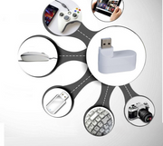 回転式USBハブ 3ポート USB2.0 充電 データ転送 縦付け 横付け 回転自由 L字型 ポート増設 拡張 軽量 コンパクト 小型 パソコン ゲーム PC カメラ スマホ スマートフォン タブレット 周辺機器