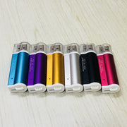 ポータブルカードリーダー 4in1 USB2.0 データ転送 スマホ タブレット MicroSD TFカード M2 MS MMC
