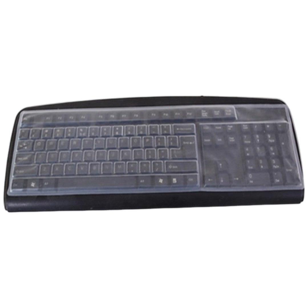 デスクトップキー用 キーボードカバー キーボード PCアクセサリー パソコン用品 保護カバー シリコン 薄型 半透明 防水 防塵 指紋 ホコリ防止 汚れ防止 シンプル 便利