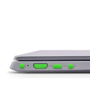 コネクタカバー 防塵キャップ 16ピース ノートパソコン用 ノートPC 保護キャップ 保護カバー シリコン 端子 コネクタキャップ 差し込み口 蓋 フタ ほこり防止 コネクターカバー