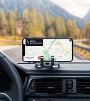 スマホホルダー スマホスタンド 携帯ホルダー 車載 車用 両面テープ 粘着式 ダッシュボード 360度回転 取付簡単 横置き 縦置き