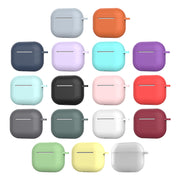 AirPods3 第三世代 エアーポッズ ケース カバー シリコン 保護 耐衝撃 イヤホン収納 軽量 カラビナ キズ防止 落下防止