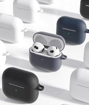 AirPods3 第三世代 エアーポッズ ケース カバー シリコン 保護 耐衝撃 イヤホン収納 軽量 カラビナ キズ防止 落下防止