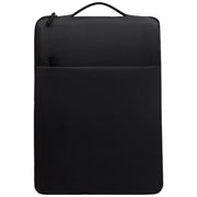 ノートパソコンケース PCバッグ タブレットケース iPadケース 13インチ 14インチ 15.6インチ 持ち手付き 軽量 手提げ ポケット ジッパー ファスナー タテ型 縦型 保護 傷防止 持ち運び 収納 整理 無地 シンプル おしゃれ 便利 仕事 ビジネス 出張 営業 大学生 高校生 中学生