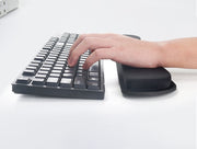 リストレスト キーボード用 アームレスト 手首クッション パソコン周辺機器 パッド クッション リスト置き 手首置き 滑り止め 手首サポート デスクワーク PCアクセサリー 在宅ワーク オフィス テレワーク ロング シンプル 無地