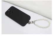 ハンドストラップ スマホストラップ リストストラップ ネックストラップ ショート ロング 携帯ストラップ ナスカン付き 首掛け チェーン フェイクレザー フェイクパール 手首 落下防止 装飾 おしゃれ キーホルダー 鍵 カメラ スマホアクセサリー