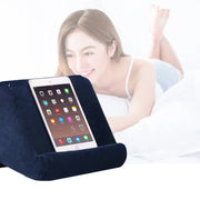 タブレットスタンド タブレットホルダー ピロースタンド ブックスタンド 本立て クッション 枕 まくら 卓上 寝ながら読書 勉強