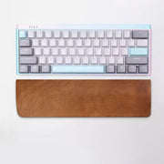 木製キーボードリストレスト ウッドパームレスト サポート 事務用品 シンプルデザイン 滑り止め付き 60キー対応 87キー対応 パソコン オフィス 仕事 在宅ワーク テレワーク 無地 シンプル PCゲーム PC作業