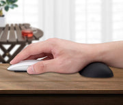 リストレスト マウス用 小型 手首クッション サポート パームレスト シンプル 無地 PCアクセサリー パソコン作業 オフィス 事務 PC作業