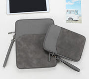 タブレットケース 保護カバー タブレットカバー ノートパソコンケース 収納ケース 保護ケース 外ポケット PCバッグ インナーケース シンプル お洒落 ビジネス カジュアル