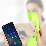 受話器型 ヘッドセット ハンドセット 大きめ スマホ スマートフォン イヤホン 有線 便利 通話 懐かしい レトロ調 ユニーク イベント 行事 景品 かわいい 面白い
