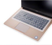 ノートパソコン用 キーボードカバー 同サイズ2枚セット キーボード PCアクセサリー パソコン用品 保護カバー シリコン 薄型 半透明 高透明度 クリア 13 14 15 16 17インチ 防水 防塵 指紋 ホコリ防止 液こぼれ防止 シンプル 便利