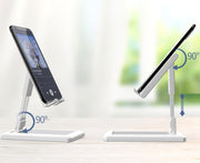 スマホスタンド 折りたたみ式 スマートフォンスタンド スマホホルダー 薄型 コンパクト 持ち運び 携帯電話 置台 卓上 高さ調節可 角度調節可 滑り止め付き 折り畳み 持ち歩き シンプル 便利グッズ スマホアクセサリー スマート 黒 白