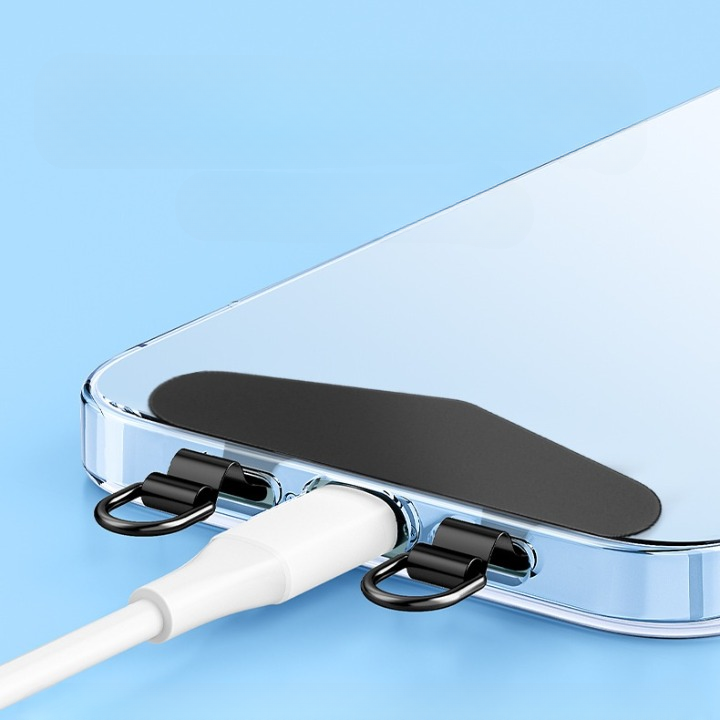ストラップホルダー プレート 2口 2つ穴 スマホストラップ 薄型 商品画像3