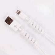 ケーブル保護カバー 5個セット ケーブルプロテクター ケーブルカバー シリコン ケーブルガード 断線対策 充電ケーブル USBケーブル コード保護 折れ防止