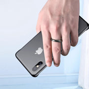 スマホスタンド キーホルダー スマホリング リング型 ストラップ アクセサリー 折りたたみ 卓上 鍵 カギ 携帯 紛失防止 落下防止 メタリック 金属製 スマートフォン スマホアクセサリー