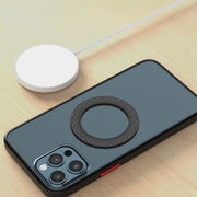 スマホ用マグネットリング Magsafe対応 磁気増強 磁力リング マグセーフ対応 Qi充電 ワイヤレスチャージャー 薄型 スリム メタルリング マグネットシート 落下防止 ワイヤレス充電変換キット