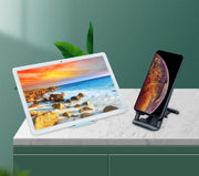 スマホスタンド タブレットスタンド スマホ周辺雑貨 スマホ関連雑貨 折り畳み式 角度調整可能 防滑 滑り止め付き 長方形 コンパクト 小さめ 薄型 持ち運び シンプル