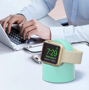 充電スタンド アップルウォッチ用 シリコン 充電 スタンド 時計置き Apple Watch 卓上 小型 コンパクト シンプル おしゃれ インテリア