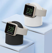 充電スタンド アップルウォッチ用 シリコン 充電 スタンド 時計置き Apple Watch 卓上 小型 コンパクト シンプル おしゃれ インテリア
