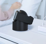 充電スタンド アップルウォッチ用 シリコン 充電 スタンド 時計置き Apple Watch 卓上 小型 コンパクト シンプル おしゃれ インテリア