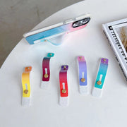 スマホベルト スマホバンド スマホホルダー スライド式 スマートフォン グラデーション かわいい おしゃれ 落下防止 カラバリ豊富 便利 iPhone Android