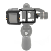 アクションカメラ用アダプタ マウントプレートアダプター コネクタ 変換クランプ GoPro用 汎用型 ゴープロ用 13 12対応 スタビライザー 自撮り棒 スマホ用ジンバル 動画 撮影用