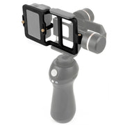 アクションカメラ用アダプタ マウントプレートアダプター コネクタ 変換クランプ GoPro用 汎用型 ゴープロ用 13 12対応 スタビライザー 自撮り棒 スマホ用ジンバル 動画 撮影用