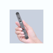 ノートパソコンスタンド 単品 1個 放熱 排熱 小型 コンパクト ミニ 両面テープ 貼り付け 2段階 角度調整 シンプル 無地 オフィス 在宅 出張 学校