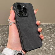 iPhone用ケース カバー スマホケース 耐衝撃 カメラ保護 背面保護 指紋防止 レザー調 17 16 15 Air ProMax Pro 大人