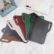 スマホポーチ スマートフォンポーチ ベルトポーチ スマホケース 薄型 コンパクト 小型 メンズ ウエストポーチ ベルトループ レザー調 フェイクレザー おしゃれ