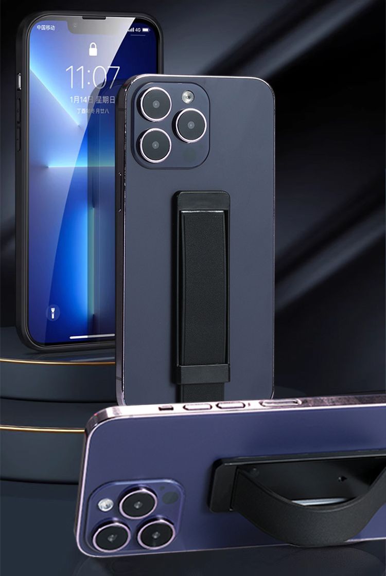 スマホバンド スマホベルト スライド 粘着テープ 貼り付け 簡単装着 商品画像5