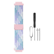 スマートウォッチバンド スマートウォッチベルト ジュニア キッズ 子供 女の子 男の子 XiaomiMiRabbit用 16mm 20mm バネ棒2本+バネ棒外し+SIMピン付き 洗える 編み込み 調節可能 マグネット 磁石 おしゃれ シンプル 交換 取り替え 付け替え