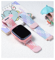 スマートウォッチバンド スマートウォッチベルト ジュニア キッズ 子供 女の子 男の子 XiaomiMiRabbit用 16mm 20mm バネ棒2本+バネ棒外し+SIMピン付き 洗える 編み込み 調節可能 マグネット 磁石 おしゃれ シンプル 交換 取り替え 付け替え
