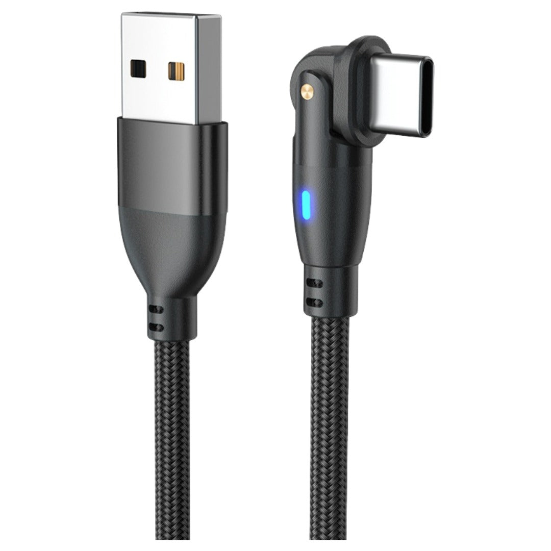 USBケーブル Type-C Micro TYPE-B microB 180度回転式 1m 高速充電対応 充電ケーブル データ転送 ライト スマートフォン Android 角度 便利アイテム おしゃれ マイクロUSB タブレット スマホ ケーブル 便利グッズ